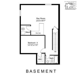 Basement Left Wet Bar - 1 Basement Left Wet Bar - 1